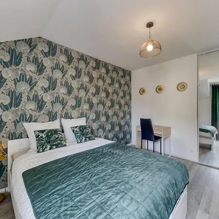 Le Garden - 4 Chambres-8 Personnes Ideal Famille,groupe-amis-jardin-barbecue-babyfoot-wifi 아파트